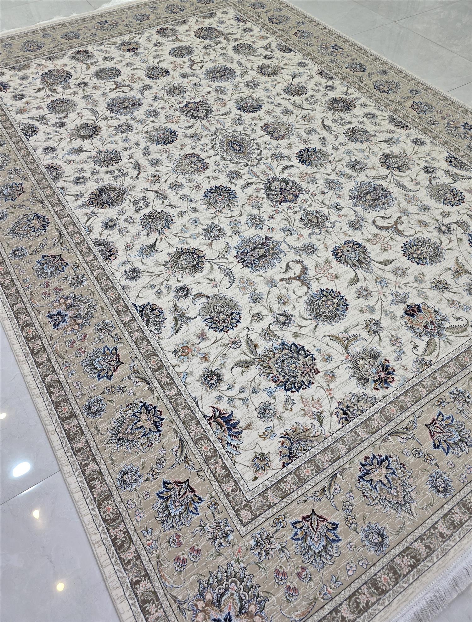 ققنوس وینتج کرم حاشیه بژ